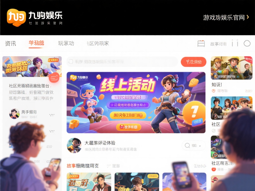 除了资讯，九游游戏娱乐官网的社区功能也是一大亮点。