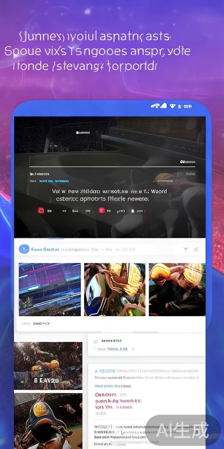 九游体育app介绍:界面展示与核心功能特色全面解析 前言引入
体育运动充满激情与挑战,作为体育迷,期